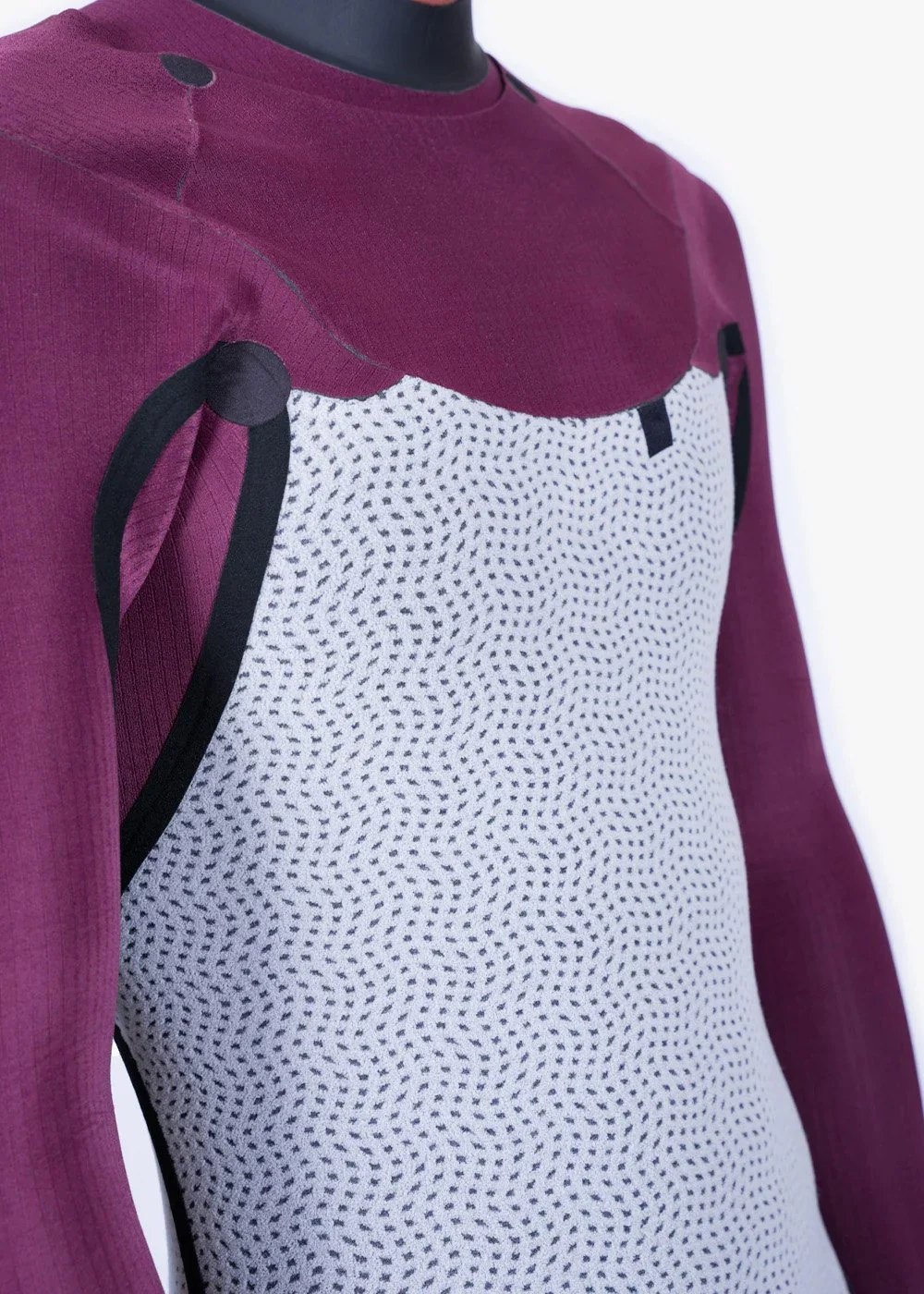 New Seas 3-2 U-Zip Wetsuit - Midnight - Image 9