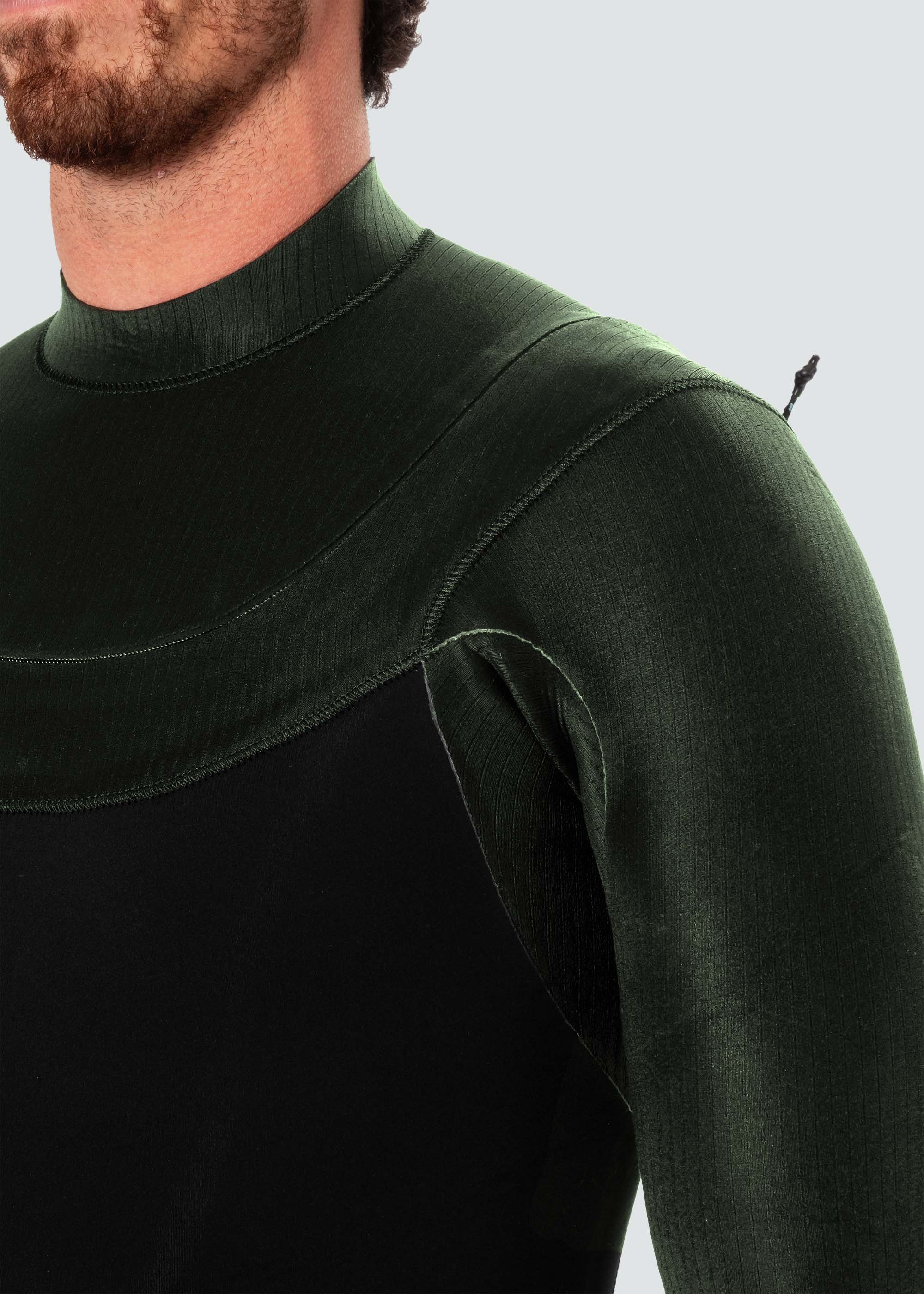 New Seas 3-2 U-Zip Wetsuit - Surplus - Image 4