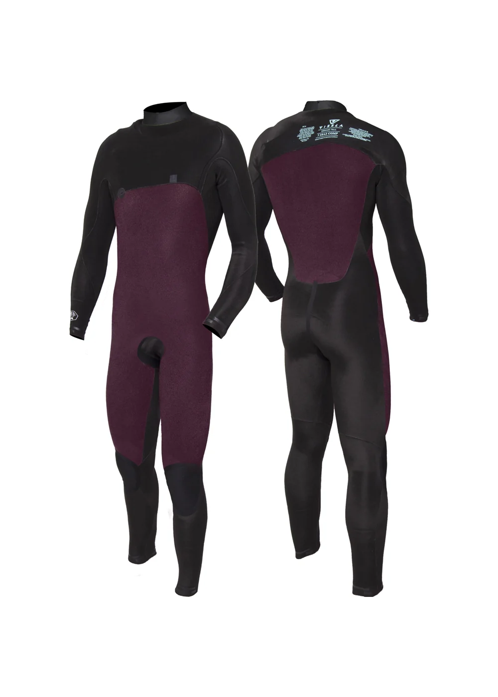 7 Seas Comp 3-2 Full Chest Zip Wetsuit - Image 7