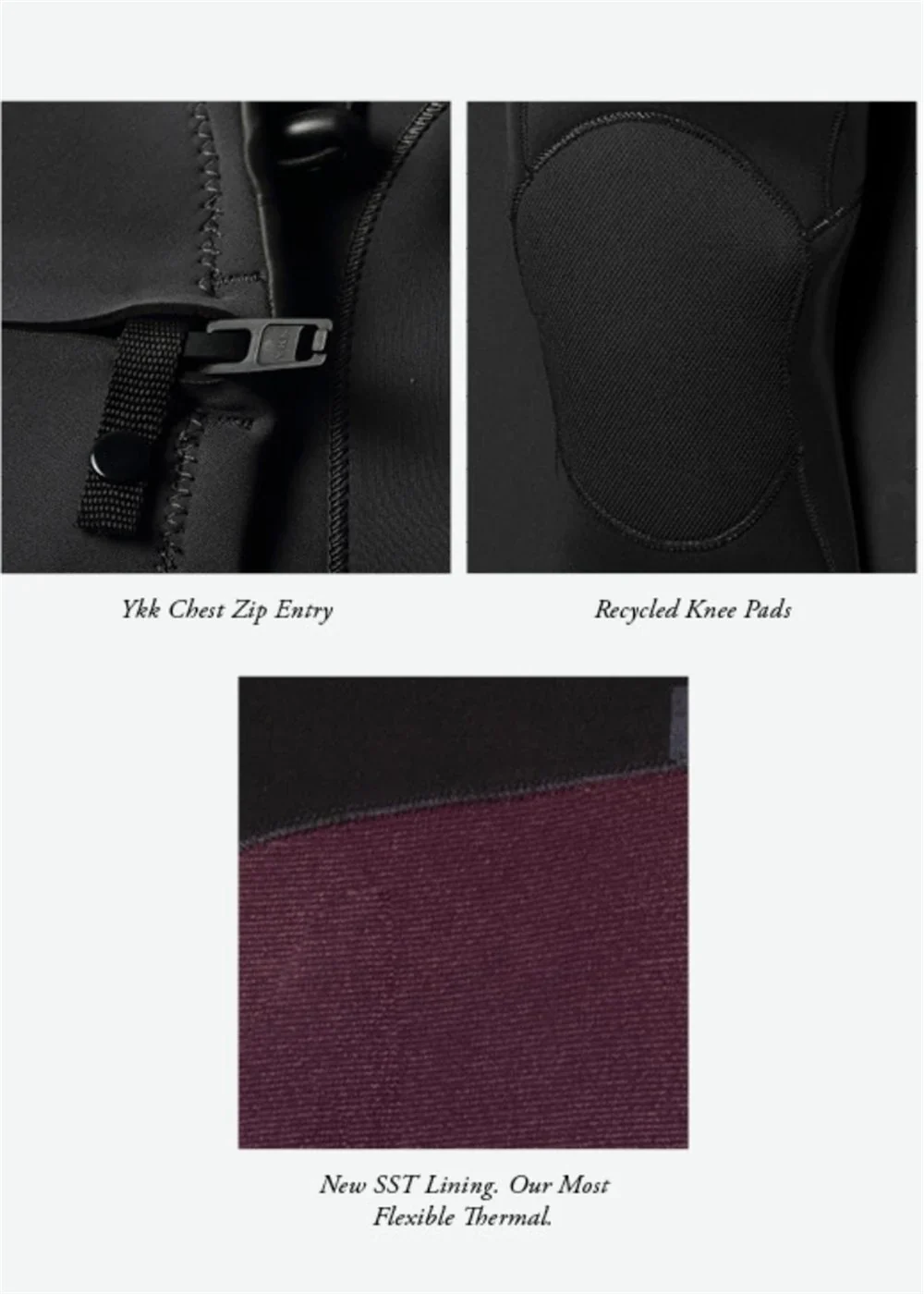 7 Seas Comp 3-2 Full Chest Zip Wetsuit - Image 8